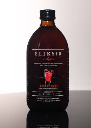 Eliksir w butelce - cherry cuba - 500ml